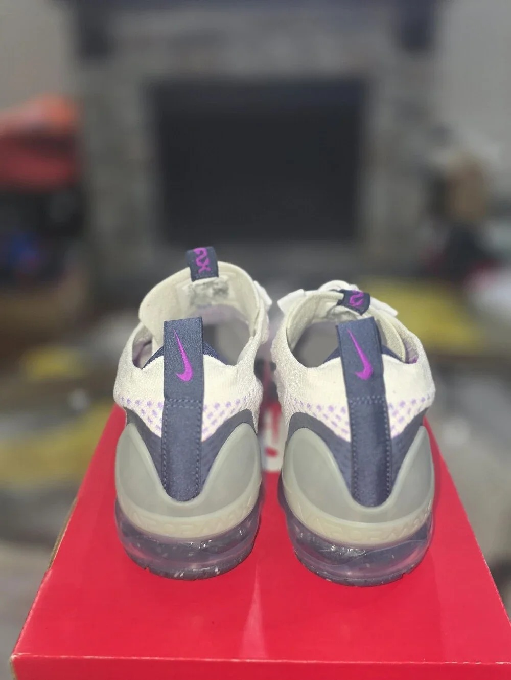 Nike Air VaporMax 2021 FK Violet Frost Midnight Navy Sneakers